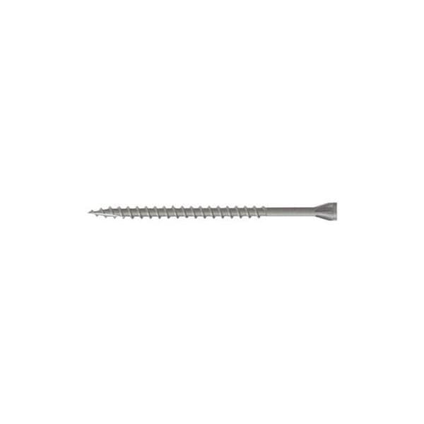 Simpson Strong-Tie 5000169 No. 8 x 2.5 in. Square Trim Head Coated Stainless Steel Deck Screws; 13.60 lbs - Pack of 1500 5000169 - main
